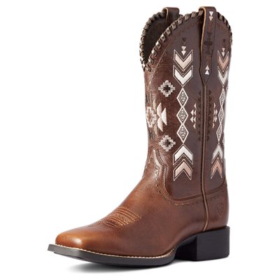 BOTTES WESTERN ARIAT FEMME ROUND UP SKYLER GR.6.5