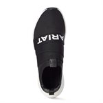 ARIAT SHOES IGNITE SLIP-ON BLACK AND WHITE SZ.6.5