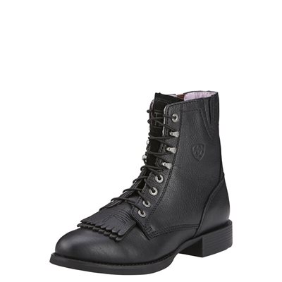 BOTTES COURTE ARIAT HERITAGE LACER II NOIR GR.6.5