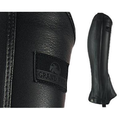 CHAPS LL BLACK LEATHER GRAND PRIX MOL 10 HAUT 13