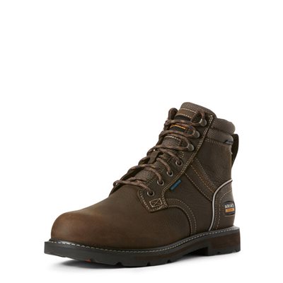 BOTTE DE TRAVAIL MEN ARIAT GROUNDBREAKER 6" II H2O CAP ACIER 9D