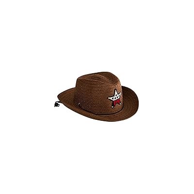 CHAPEAU WESTERN ENFANT / BEBE BRUN AVEC ETOILE