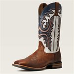 BOTTE WESTERN ARIAT HOMME BRUSHRIDER PENNY BROWN / COASTAL 11.5EE