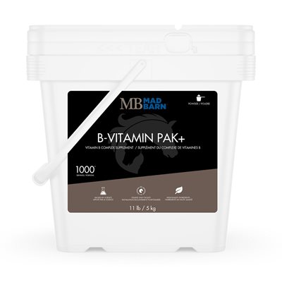 B-VITAMIN PAK COMPLEXE B MAD BARN 1.3 LB / 600 G