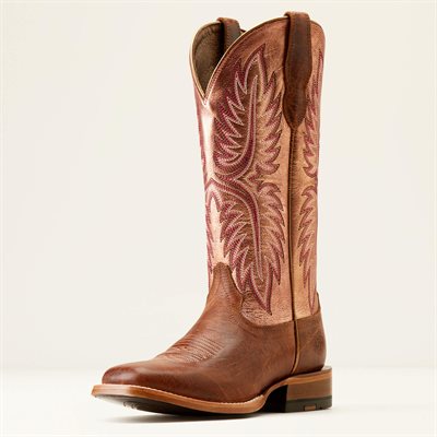 BOTTES WESTERN ARIAT FEMME CALAMITY JANE DESERT SUNRISE GR.7B