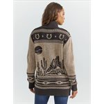 CARDIGAN TRICOT WRANGLER FEMME DESERT BEIGE / BRUN SMALL