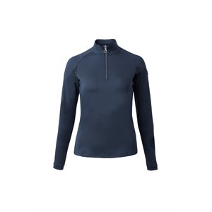 HORZE CAROLINA QUICK DRY VENTILATED LS TRAINING SHIRT NAVY