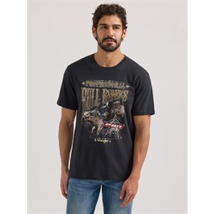 T SHIRT WRANGLER HOMME PRO BULL RIDER NOIR