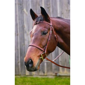 HENRI DE RIVEL BRIDLE ADVANCE PLAIN BLACK