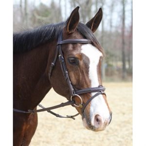 KUSHY HENRI DE RIVEL BRIDLE FANCY STITCH FLASH REINS 