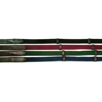 CAVALIER IMPERAL WEB GRIP REINS 3 / 4 NOIR