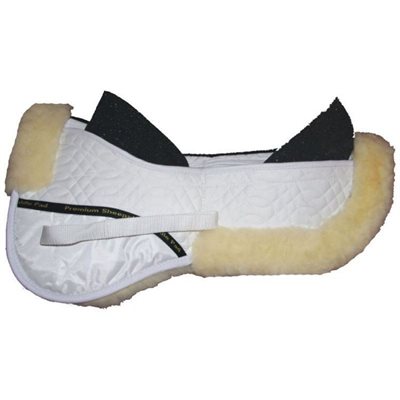 SHEEPSKIN HALF PAD CORRECTION WHITE / NATURAL MEDIUM