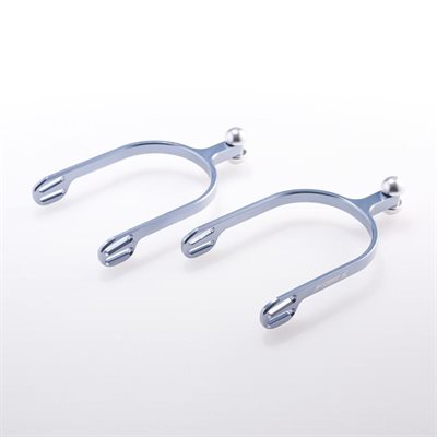 TITAN LONG AND ROUND JIN STIRRUP SPURS