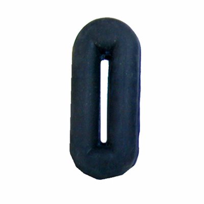 MARTINGALE RUBBER STOPPER BLACK