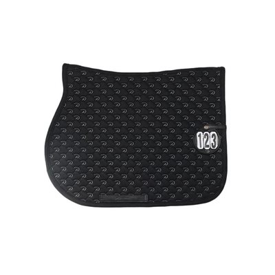 DY'ON SADDLE PAD JUMPER WITH NUMBER BLACK