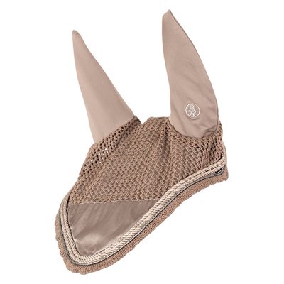 BR EAR BONNET CARO ELASTIC EARS DRIFTWOOD FULL