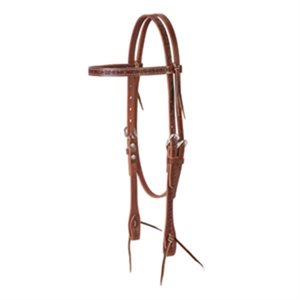 BARBED WIRE HEADSTALL BROWBAND