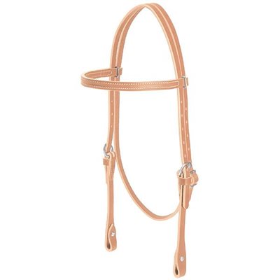 HORIZONS BROWBAND HEADSTALLS GOLDEN BROWN