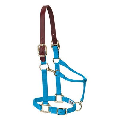 HALTER MEDIUM BREAKAWAY HUR BLUE LEATHER CROWN