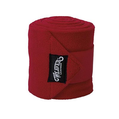 BANDAGES POLO PAQUET 4 ROUGE WEAVER