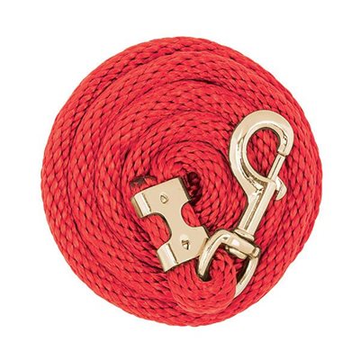 ECONOMIC LEAD ROPE 8' RED