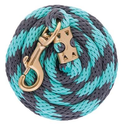 ECONOMIC LEAD ROPE 8' L10 GRAY AQUA