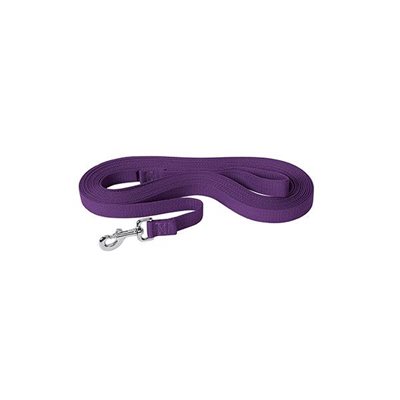 WEAVER LUNGE LINE COTTON 30' SNAP PURPLE