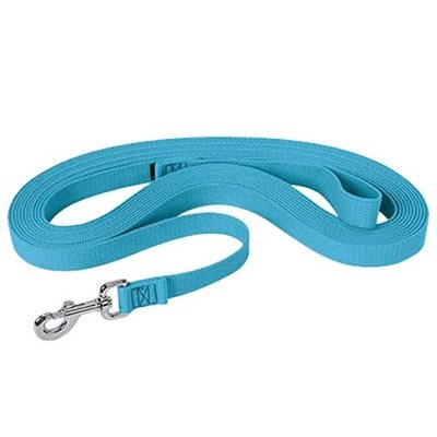 LONGE 30' SNAP SILVER, TURQUOISE