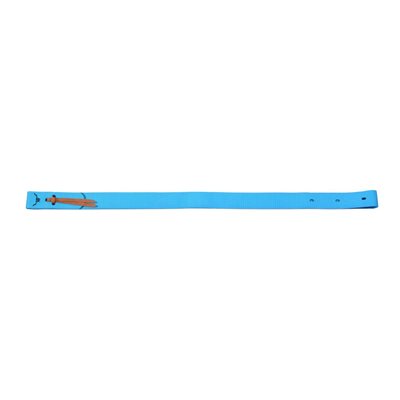 TIE STRAP TURQUOISE 1.75'' X 6'