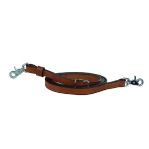 ROPING REINS LEATHER BLACK 3 / 4''