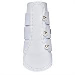 HORZE NEOPRENE LINED BRUSHING BOOTS WHITE FULL