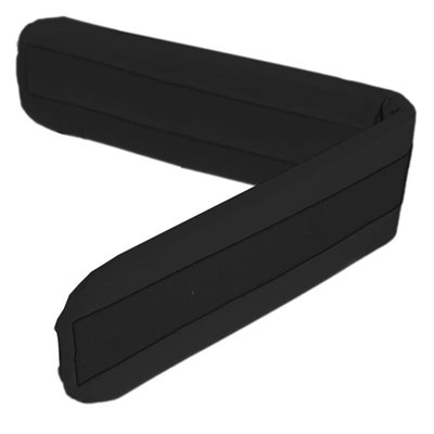 PAD DE SELLETTE NYLON VELCRO NOIR