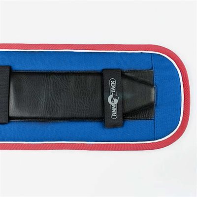 PAD DE SELLETTE ELITE ATTACHE VELCRO (BLEU ROUGE BLANC)