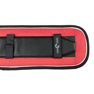 PAD DE SELLETTE ELITE ATTACHE VELCRO (ROUGE NOIR BLANC)