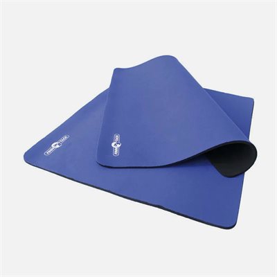 BANDAGE NEOPRENE DOUBLURE JERSEY PAIRE NOIR / BLEU