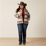 MANTEAU ARIAT REAL CRIUS ISOLÉ SERRANO SOUTHWEST PRINT GR.XXL