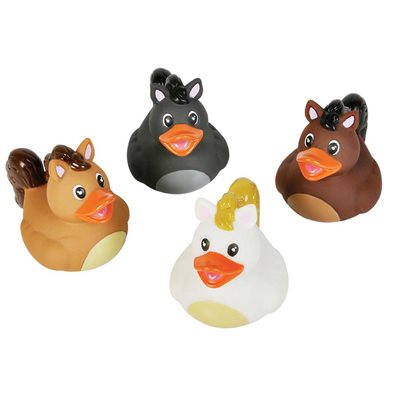 CANARD POUR LE BAIN EN FORME DE CHEVAL