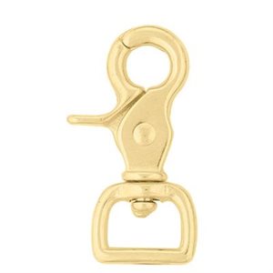 CISORS SNAP FOR REINS 5 / 8'' COLOR : BRASS