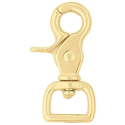 SNAP POUR RENES CISEAUX 3 / 4'' COULEUR BRASS