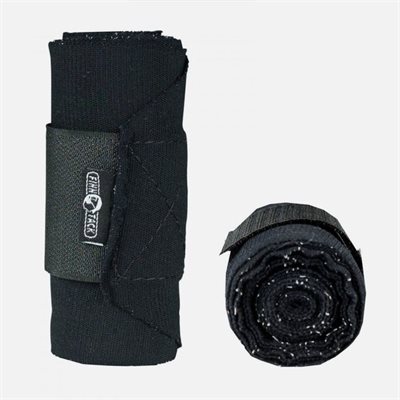 BANDAGES ÉLASTIQUES NOIRS POUR COURSES FINN TACK