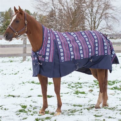 CANADIAN HORSWEAR CARDIGAN STORM BLANKET 160GM 72