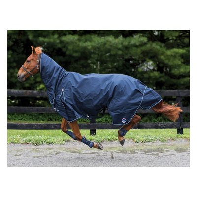 RAIN SHEET AVALANCHE HORZE 1200D TURNOUT COMBO 72 NAVY