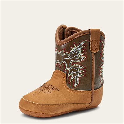 ARIAT DURANGO LIL'STOMPER BABY BROWN / TAN SZ.0