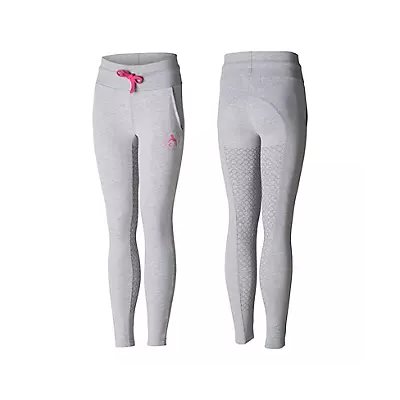 PANTALON HORZE ELINOR JOGGING ENFANT GRIS / ROSE GR: XLARGE