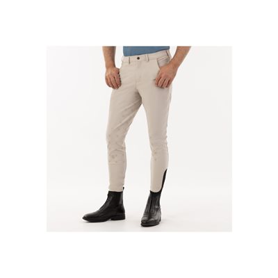 BREECHES BR EMIEL HOMME SILICONE SEAT DOVE GR.48