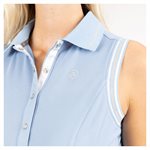 ANKY SLEEVELESS POLO ENDLESS SKY XSMALL