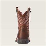 BOTTES ARIAT FILLE FIRECATCHER ROWDY ZIP BRUN / ROSE GR.9