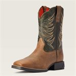 BOTTES ARIAT GARCON FIRECATCHER ROWDY BRUN / OLIVE GR.1.5