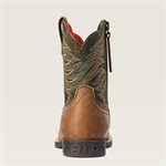 BOTTES ARIAT GARCON FIRECATCHER ROWDY ZIP BRUN / OLIVE GR.8