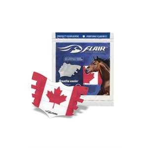 BANDES FLAIR EQUINE NASAL STRIP DRAPEAU CANADIEN UNITÉE